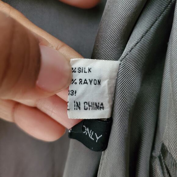 Jonathan Edwards Men's Vintage 100% Silk Blazer Jacket 44R - Picture 9 of 12